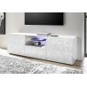 Meuble TV 2 portes - 1 tiroir VENEZIA BLANC 181 cm