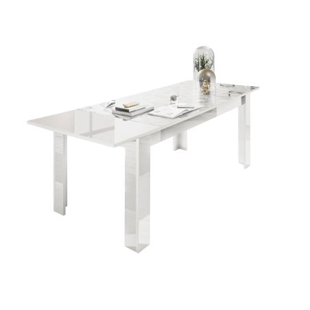 Table VENEZIA BLANC 180/90 cm