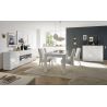 Buffet 2 portes - 4 tiroirs CARO BLANC 241 cm