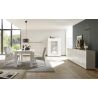 Vitrine 2 portes CARO BLANC 121 cm