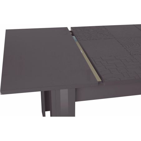 Table CARO GRIS 180/90 cm