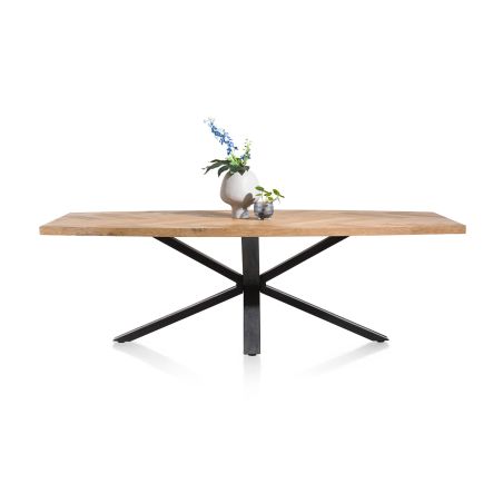 Metaluxe, table ovale 240 x 110 cm. 3 finitions - Henders and Hazel