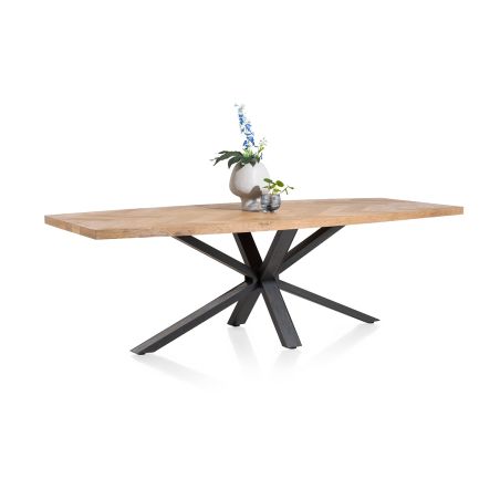 Metaluxe, table ovale 240 x 110 cm. 3 finitions - Henders and Hazel
