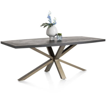 Metaluxe, table ovale 240 x 110 cm. 3 finitions - Henders and Hazel