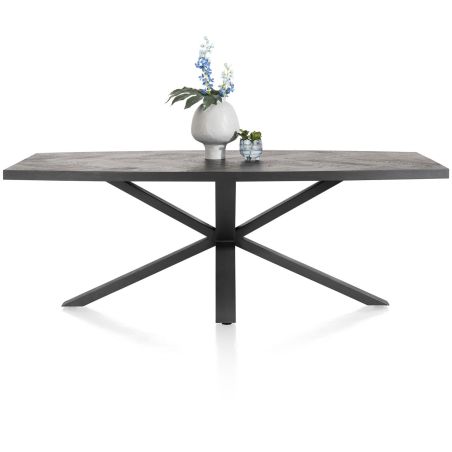 Metaluxe, table ovale 240 x 110 cm. 3 finitions - Henders and Hazel