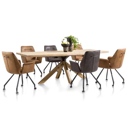 Table Jardino 230 x 105 cm - pied central - Henders&Hazel