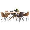 Table Jardino 230 x 105 cm - pied central - Henders&Hazel