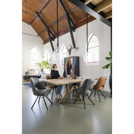 Table Jardino 230 x 105 cm - pied central - Henders&Hazel