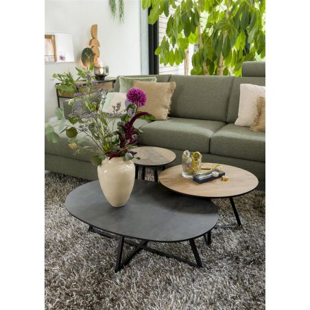 Avalon, table d'appoint 60 x 50 cm - Henders and Hazel