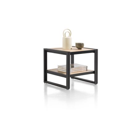 Avalon, table d'appoint 50 x 50 cm. + 1-niche