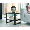 Avalon, table d'appoint 50 x 50 cm. + 1-niche