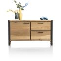Metalo, buffet 140 cm - 1-porte + 2-tiroirs - Henders&Hazel