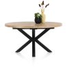 Metalox, table extensible ronde 150 (+40) x 130 cm - Henders and Hazel