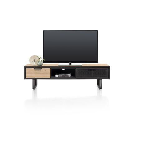 Avalon, meuble tv 160 cm. - 2-tiroirs + 1-niche - Henders&Hazel