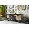 Avalon, lowboard 180 cm. - 2-portes + 1-tiroir + 1-niche (+ LED) - Henders&Hazel