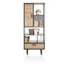 Avalon, bibliotheque 80 cm. - 1-porte + 1-tiroir + 5-niches - Henders&Hazel