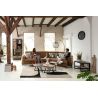 Avalon, bibliotheque 80 cm. - 1-porte + 1-tiroir + 5-niches - Henders&Hazel