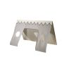 Lit cabane 90x200 cm TIPI en pin massif coloris naturel et blanc