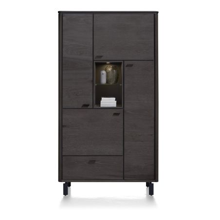 Livada, armoire 110 cm. - 4-portes + 1-tiroir + 2-niches - Henders&Hazel
