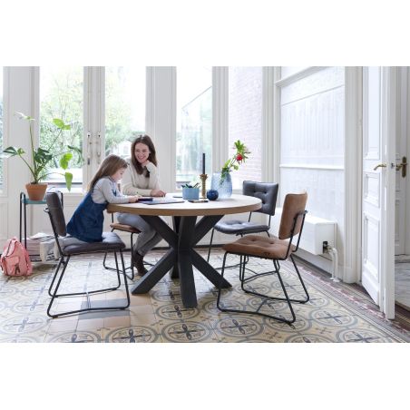 Metalox, table rond 130 cm - Henders&Hazel