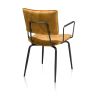 Manou, fauteuil - off black - tissu Karese - Henders and Hazel 
