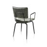 Manou, fauteuil - off black - tissu Karese - Henders and Hazel 