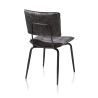Manou, chaise - off black - tissu Karese - Henders and Hazel