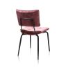 Manou, chaise - off black - tissu Karese - Henders and Hazel