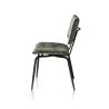 Manou, chaise - off black - tissu Karese - Henders and Hazel