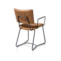 Fauteuil Julien en cuir Corsica - Henders&Hazel