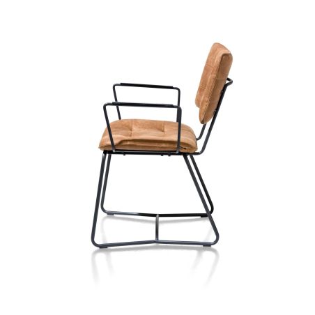 Fauteuil Julien en cuir Corsica - Henders&Hazel