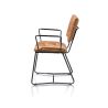 Fauteuil Julien en cuir Corsica - Henders&Hazel