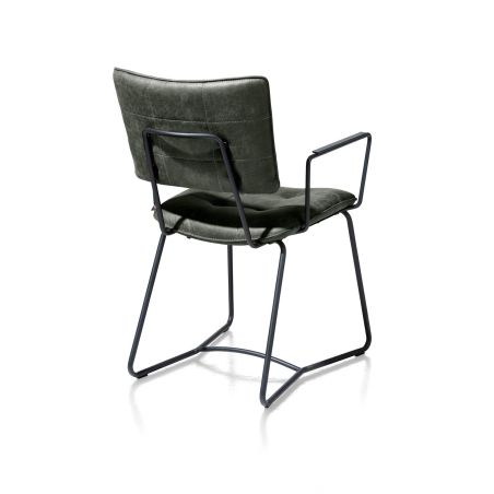 Fauteuil Julien en cuir Corsica - Henders&Hazel