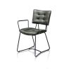 Fauteuil Julien en cuir Corsica - Henders&Hazel
