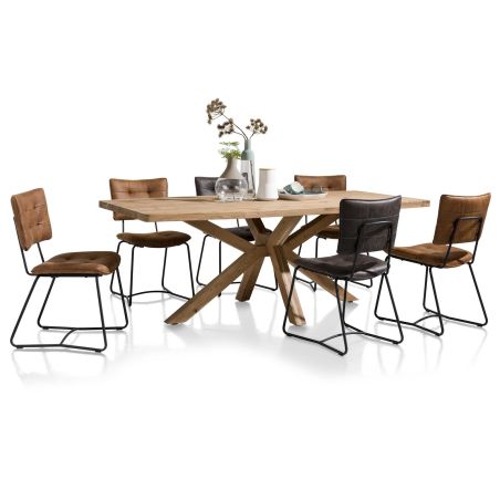 Fauteuil Julien en cuir Corsica - Henders&Hazel