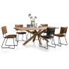 Fauteuil Julien en cuir Corsica - Henders&Hazel