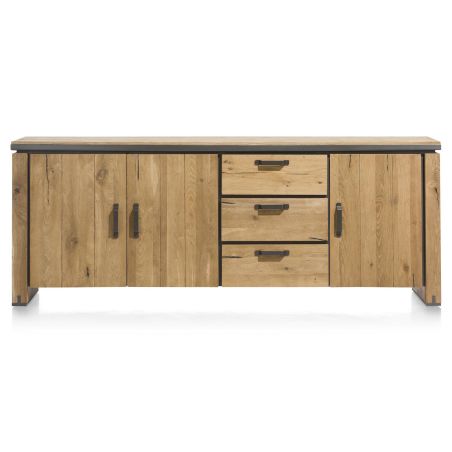 Buffet Farmland 3-portes + 3-tiroirs - 210 cm - Henders&Hazel