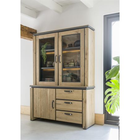 Buffet Farmland 1-porte + 3-tiroirs - 150 cm - Henders&Hazel