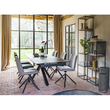 Chaise Brody, façade Savannah / arrière Kibo - Henders&Hazel