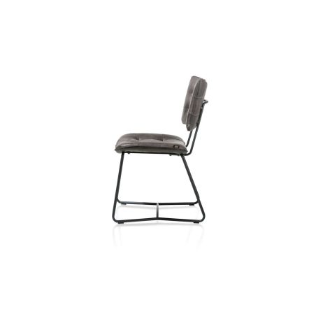 Chaise Julien en cuir Corsica - Henders&Hazel