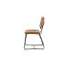 Chaise Julien en cuir Corsica - Henders&Hazel
