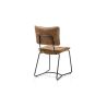 Chaise Julien en cuir Corsica - Henders&Hazel