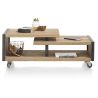 Metalo, table basse 120 x 60 cm + 1-niche - Henders&Hazel