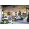 Metalo, table basse 120 x 60 cm + 1-niche - Henders&Hazel