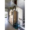 Metalo, highboard 2-portes + 1-tiroir + 1-porte abattante + 2-niches (+LED) - Henders&Hazel