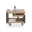 Metalo, bout de canape 60 x 60 cm + 1-niche - Henders&Hazel