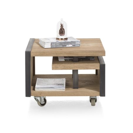 Metalo, bout de canape 60 x 60 cm + 1-niche - Henders&Hazel