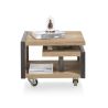 Metalo, bout de canape 60 x 60 cm + 1-niche - Henders&Hazel