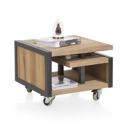 Metalo, bout de canape 60 x 60 cm + 1-niche - Henders&Hazel