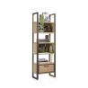 Metalo, bibliotheque 1-tiroir + 5-niches - 65 cm - Henders&Hazel